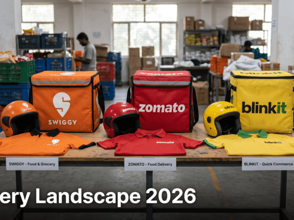Swiggy vs Zomato vs Blinkit salary comparison 2026 infographic